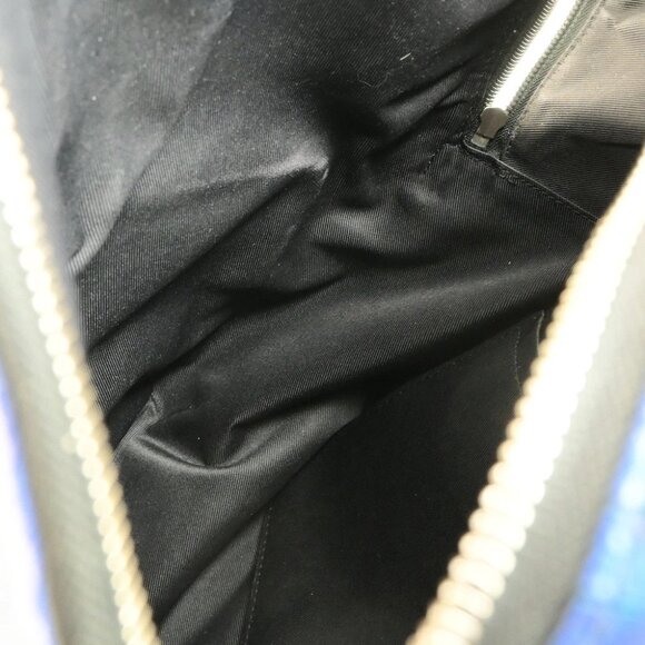 LOUIS VUITTON Discovery Backpack Bag Taigarama Leather Blue SHW M30229 99YG960 - Picture 8 of 16